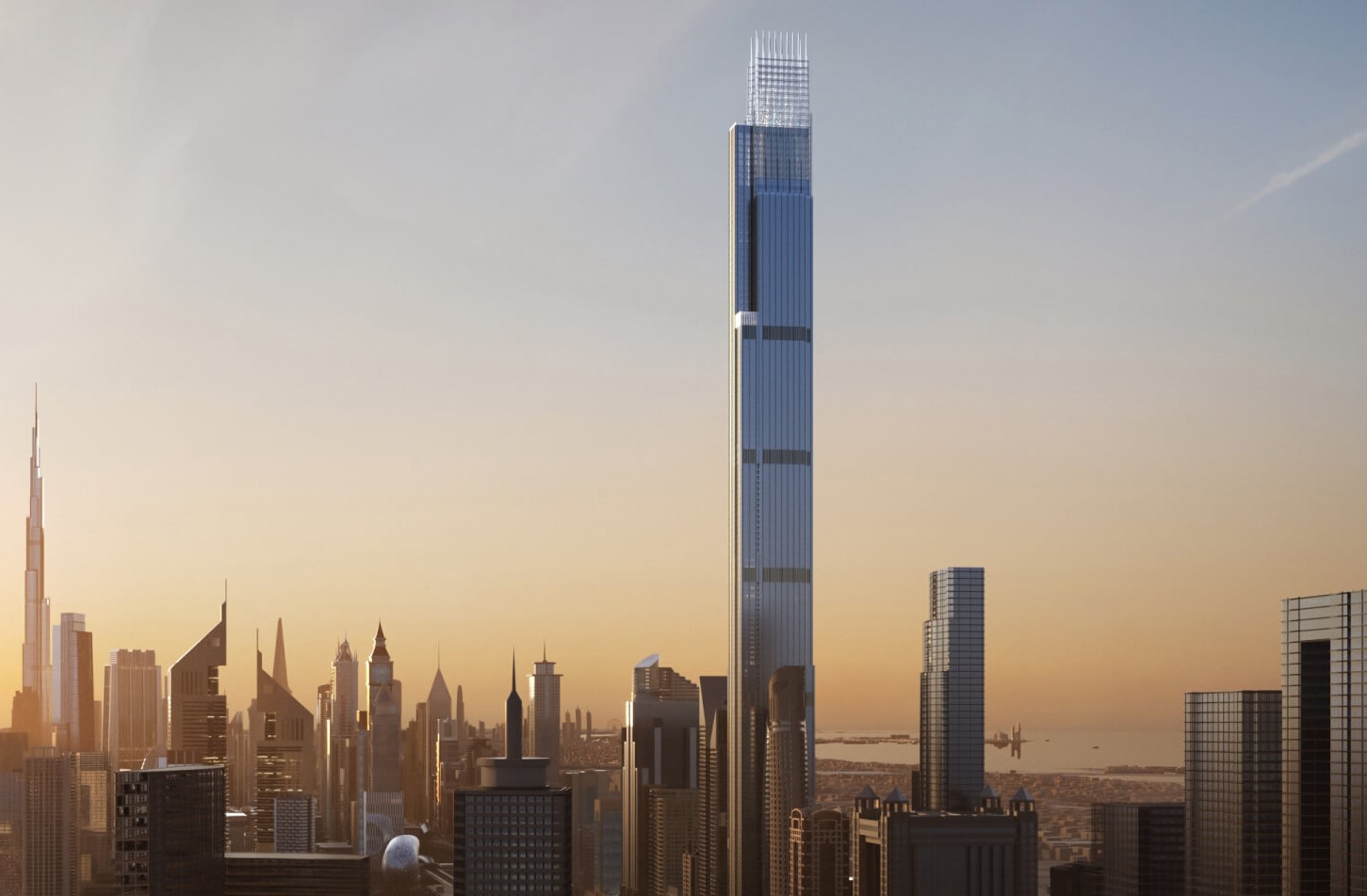 Burj Azizi by Azizi, Trade Center