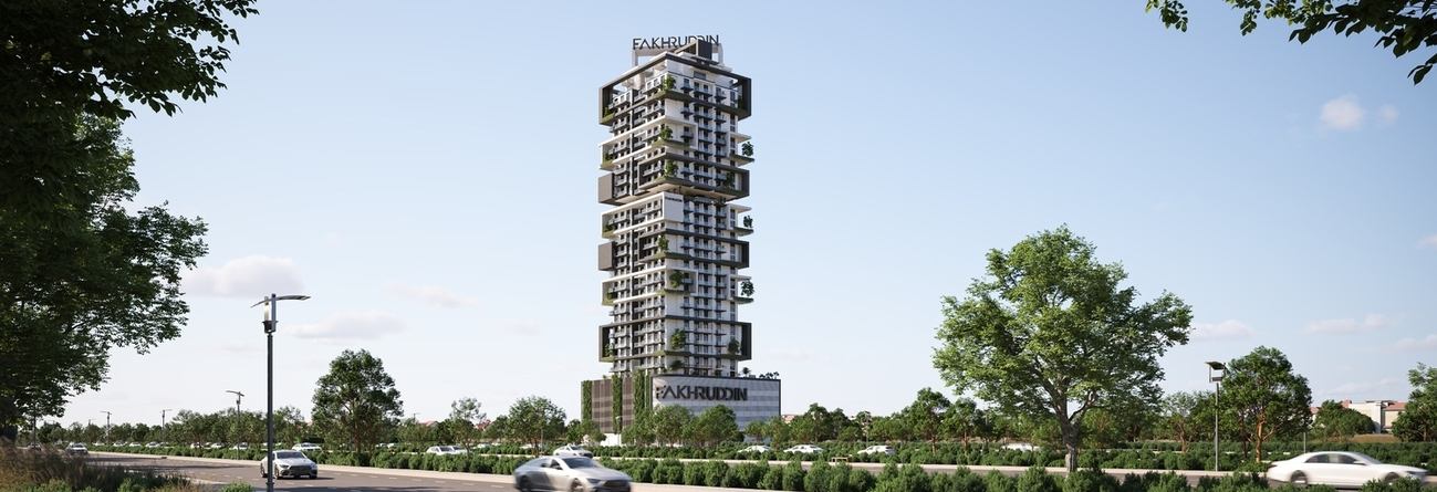 Treppan Tower by Fakhruddin Properties Development, JVT (Jumeirah Village Triangle)
