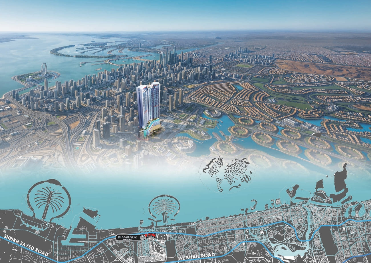 Diamondz by Danube, JLT (Jumeirah Lake Towers) 2
