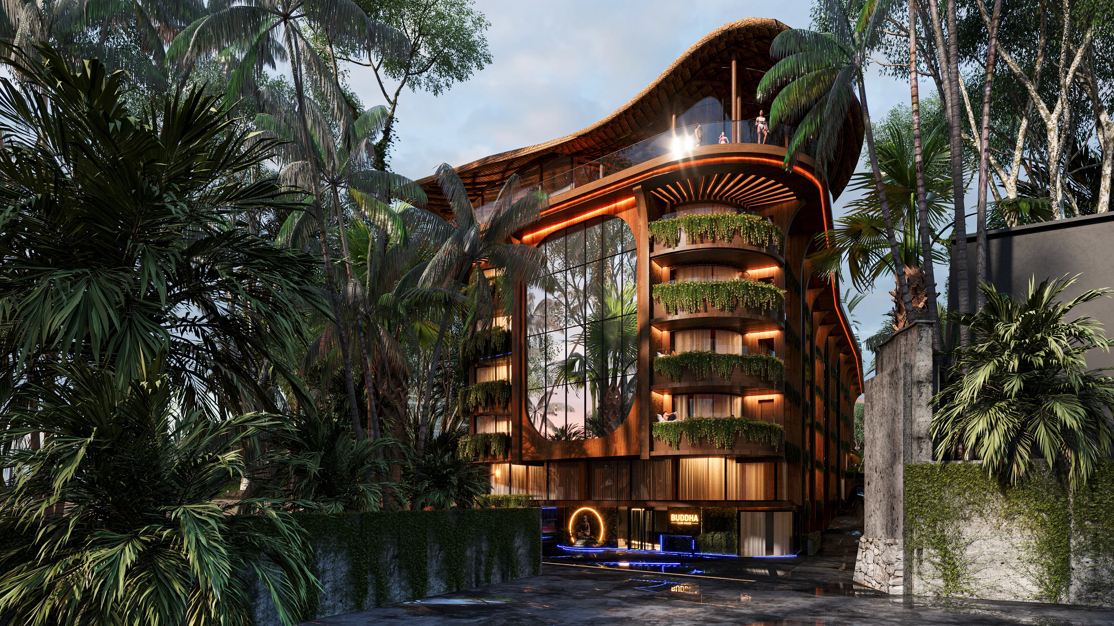 Buddha Club House by Avalon x RTF by Usyk, Badung