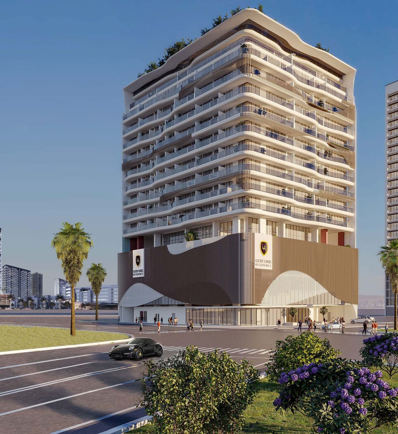Lucky Oasis Residence by Lucky Aeon, JVC (Jumeirah Village Circle)