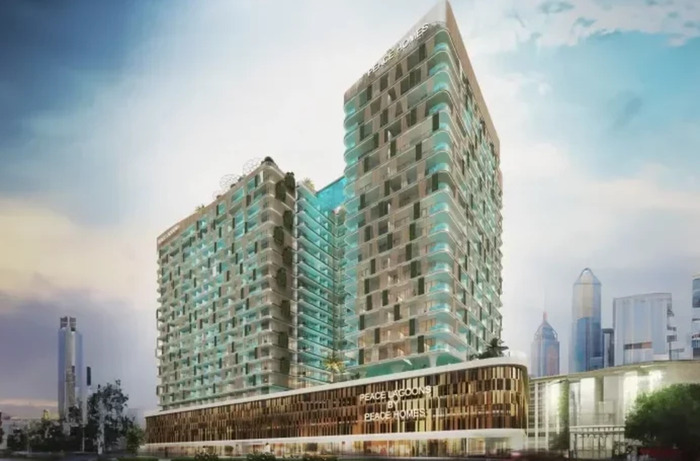 Peace Lagoons by Peace Homes Development, Dubailand Residence Complex