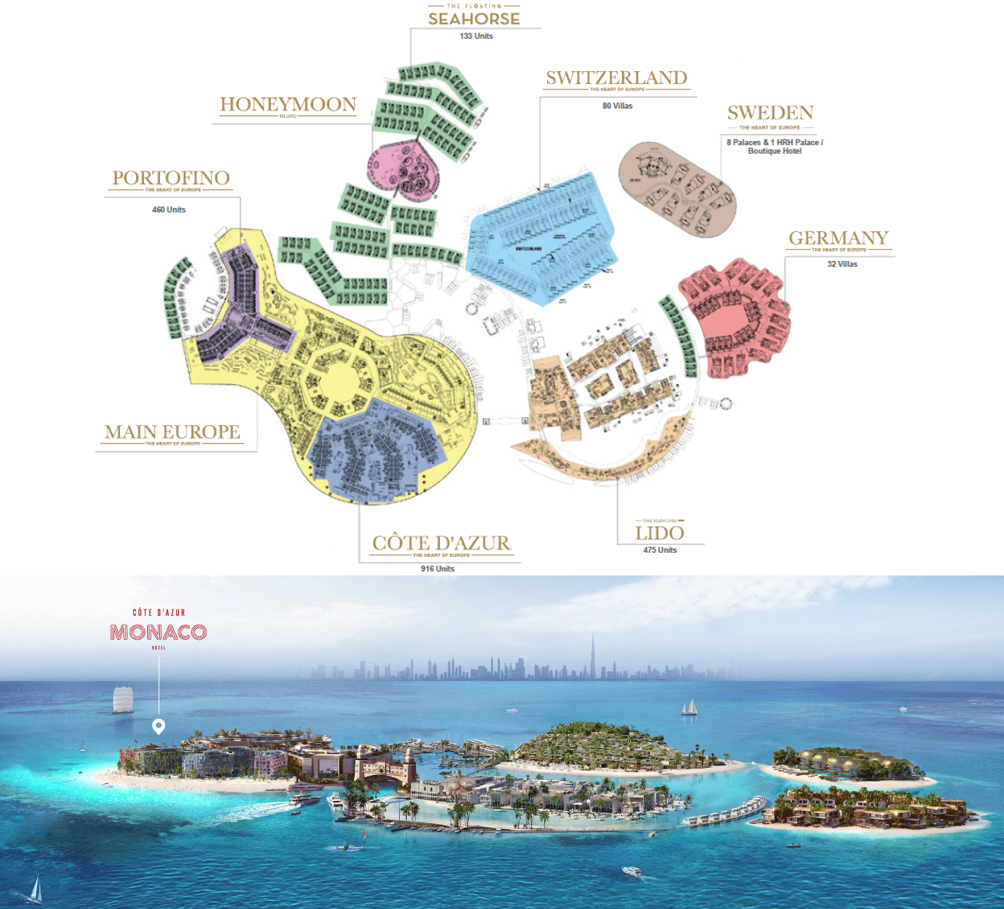 The Heart of Europe - Côte d’Azur Monaco by THOE, World of Islands 2