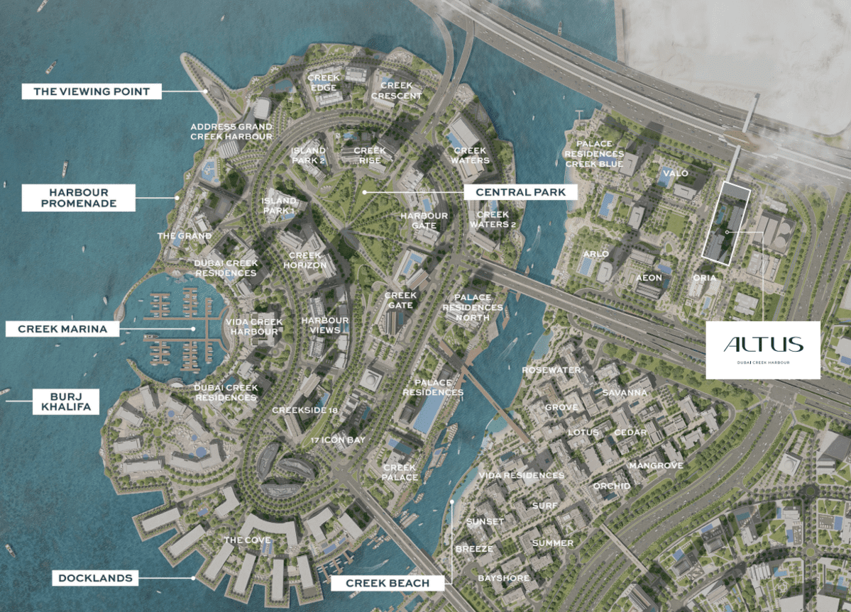 Altus by Emaar, Dubai Creek Harbour 2