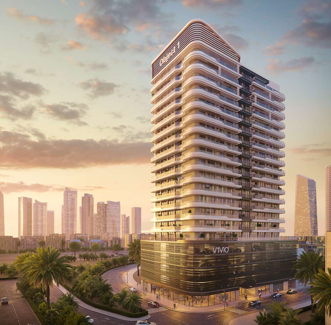 V1VID Tower by Object 1, JVT (Jumeirah Village Triangle)