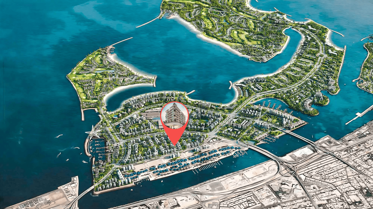 Natuzzi Harmony by Peace Homes Development, Dubai Islands 2