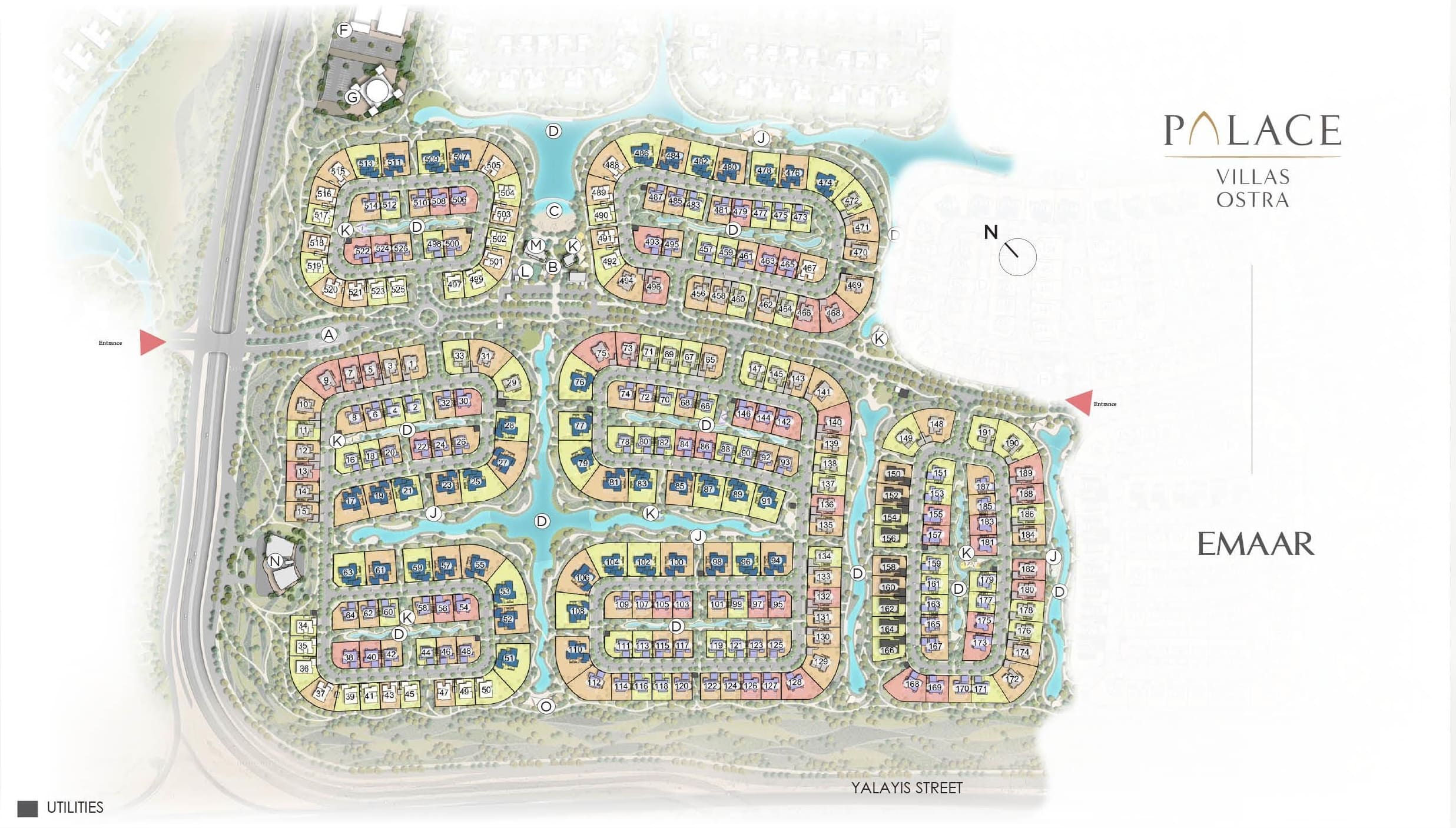 The Palace Villas Ostra by Emaar, The Oasis 2