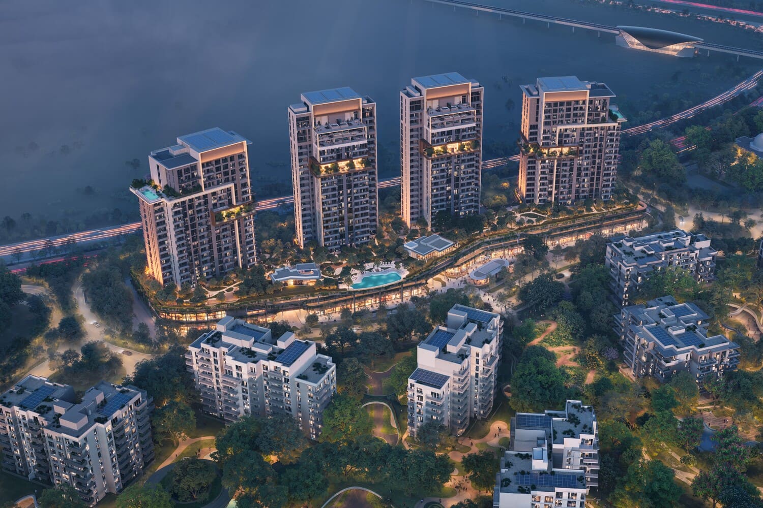 Ghaf Woods Distrikt, City of Arabia
