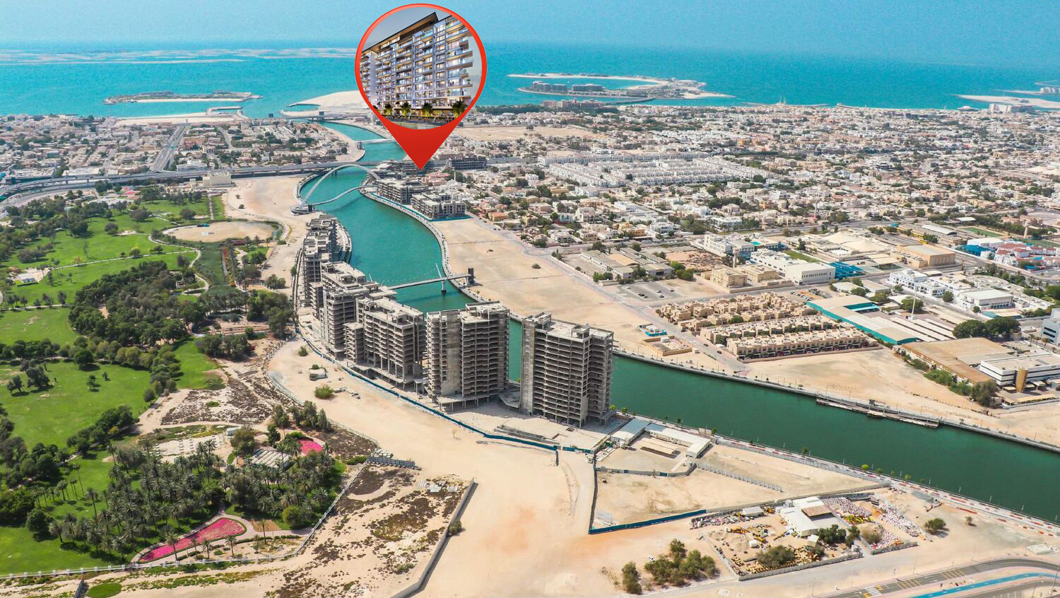 Canal Front Residences 3 and 4 by Meydan, Al Wasl 2