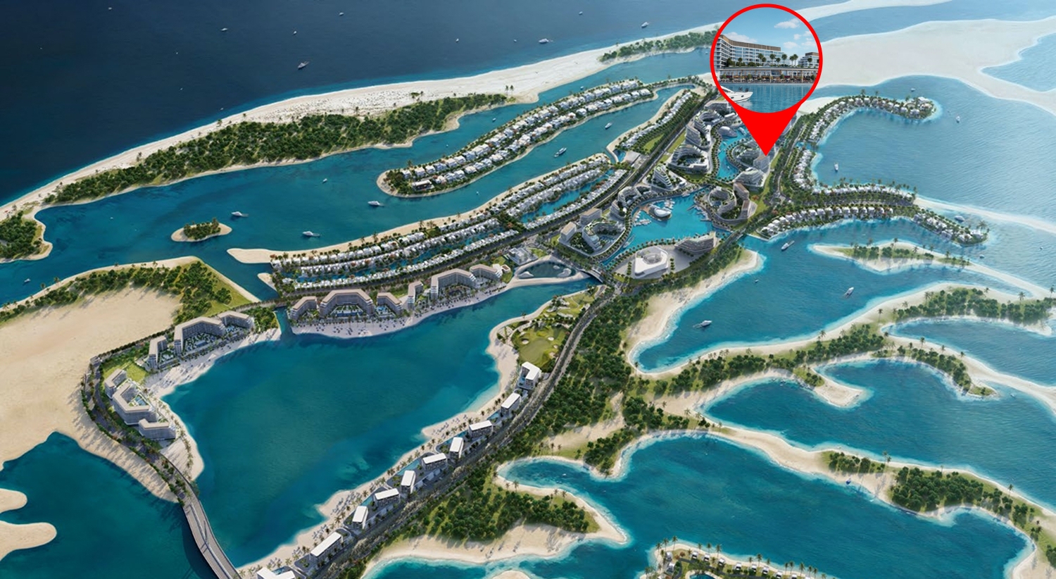 Pearlside Marina Residences by Sobha, Siniya Island 2