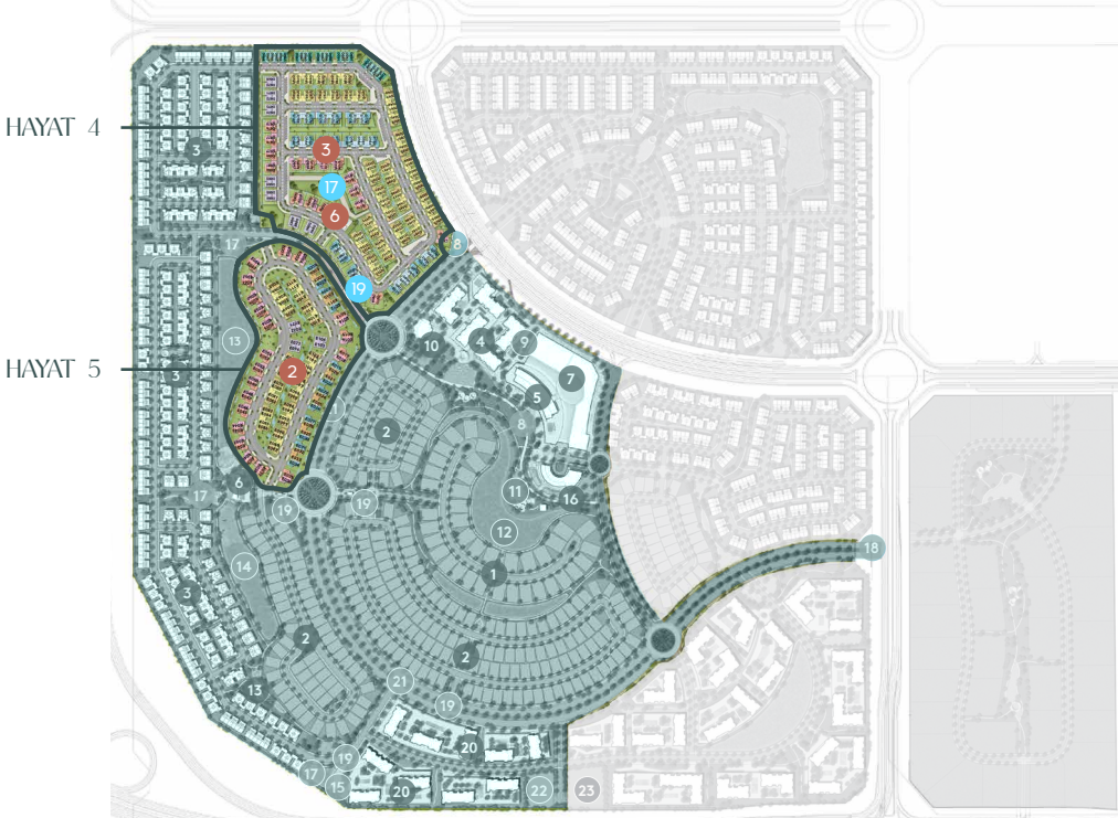 Hayat 4 and 5 by Dubai South Developers, Dubai South 2
