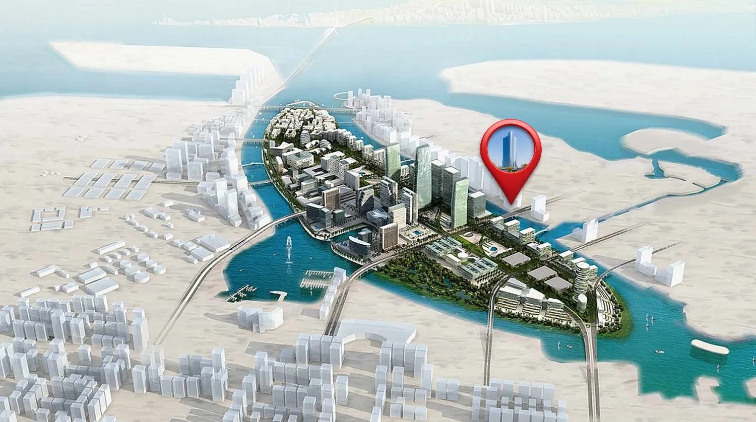Leaf Tower by MAAM Group, Abu Dhabi 2