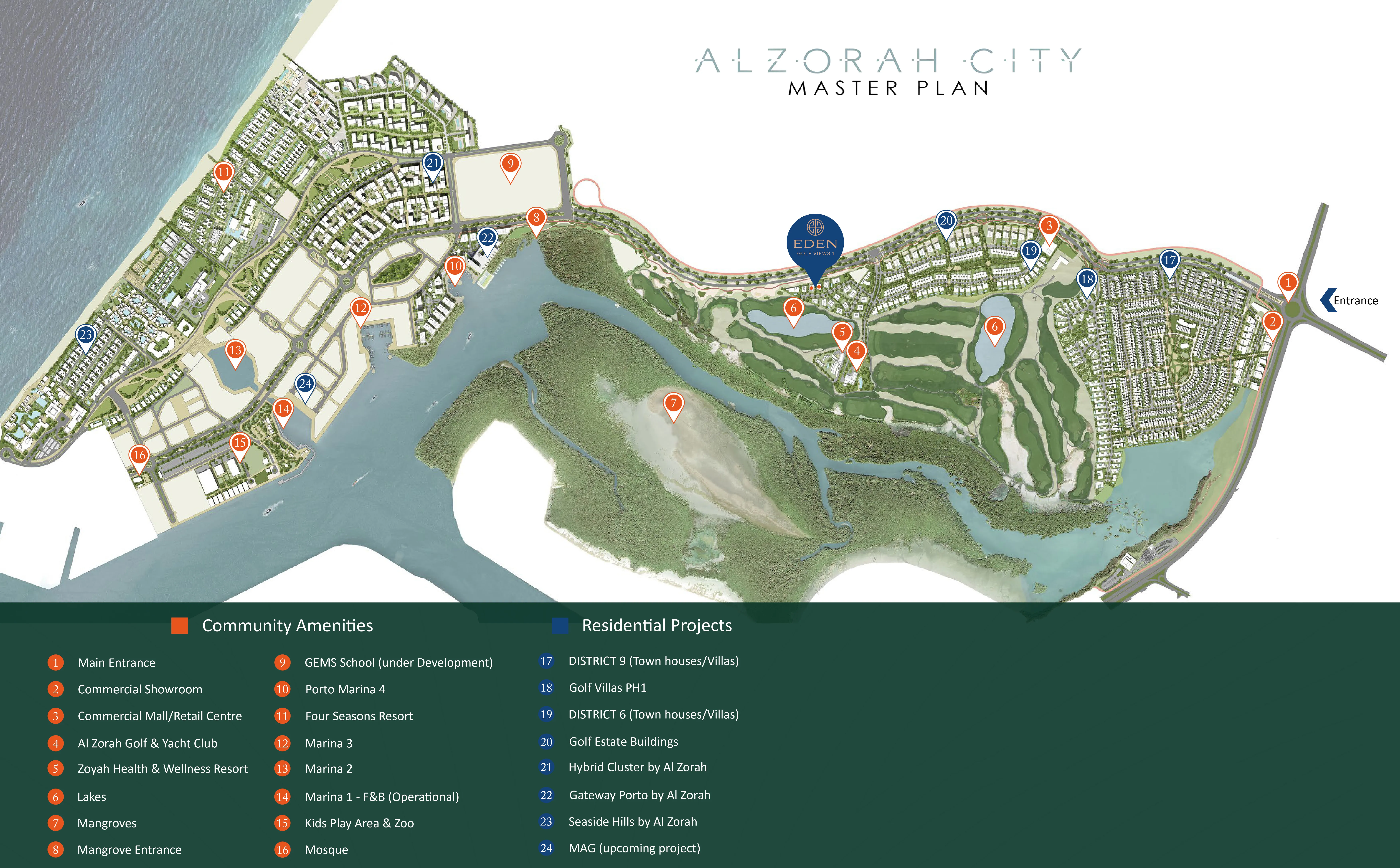 Eden Golf Views 1 by Fahim Developers, Ajman Emirate 2