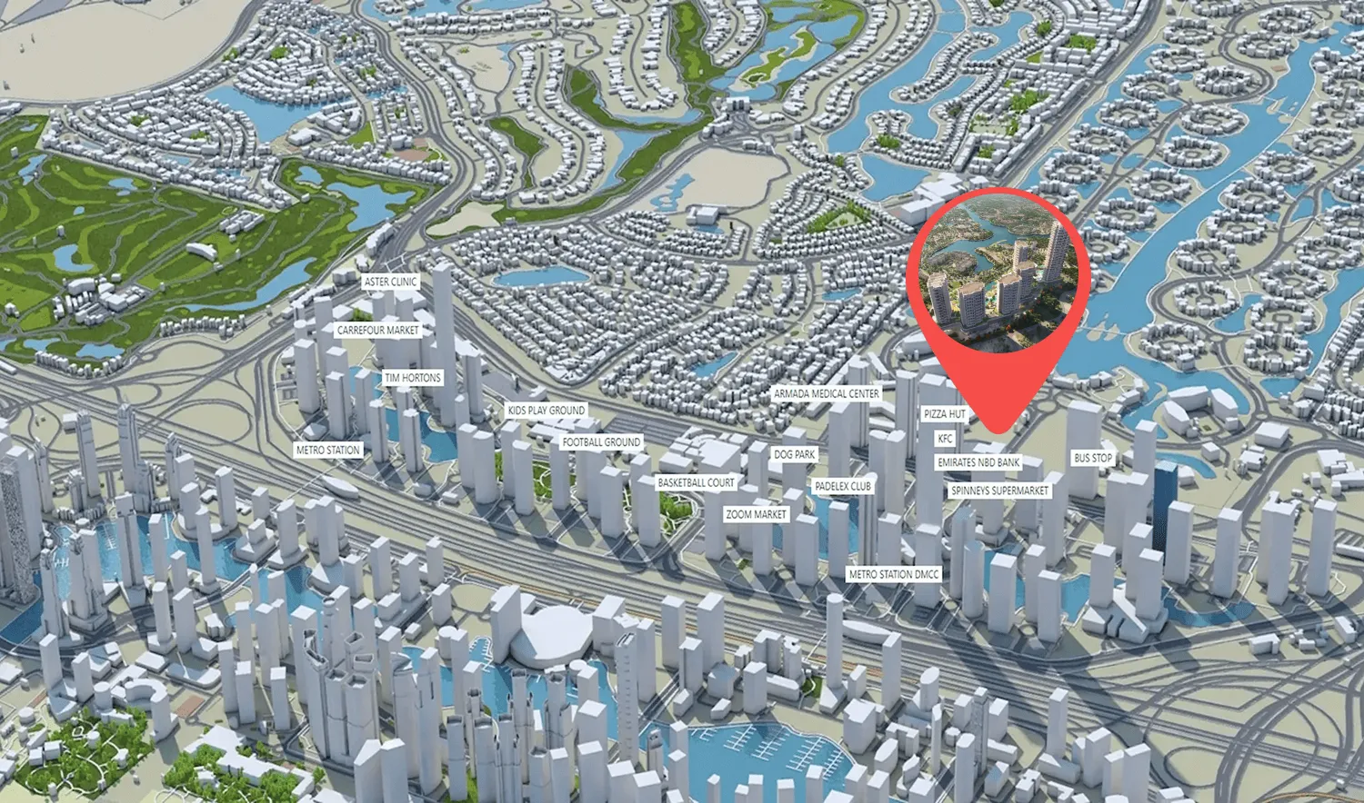 Serenia District East Residences by Palma Holding, Jumeirah Islands 2