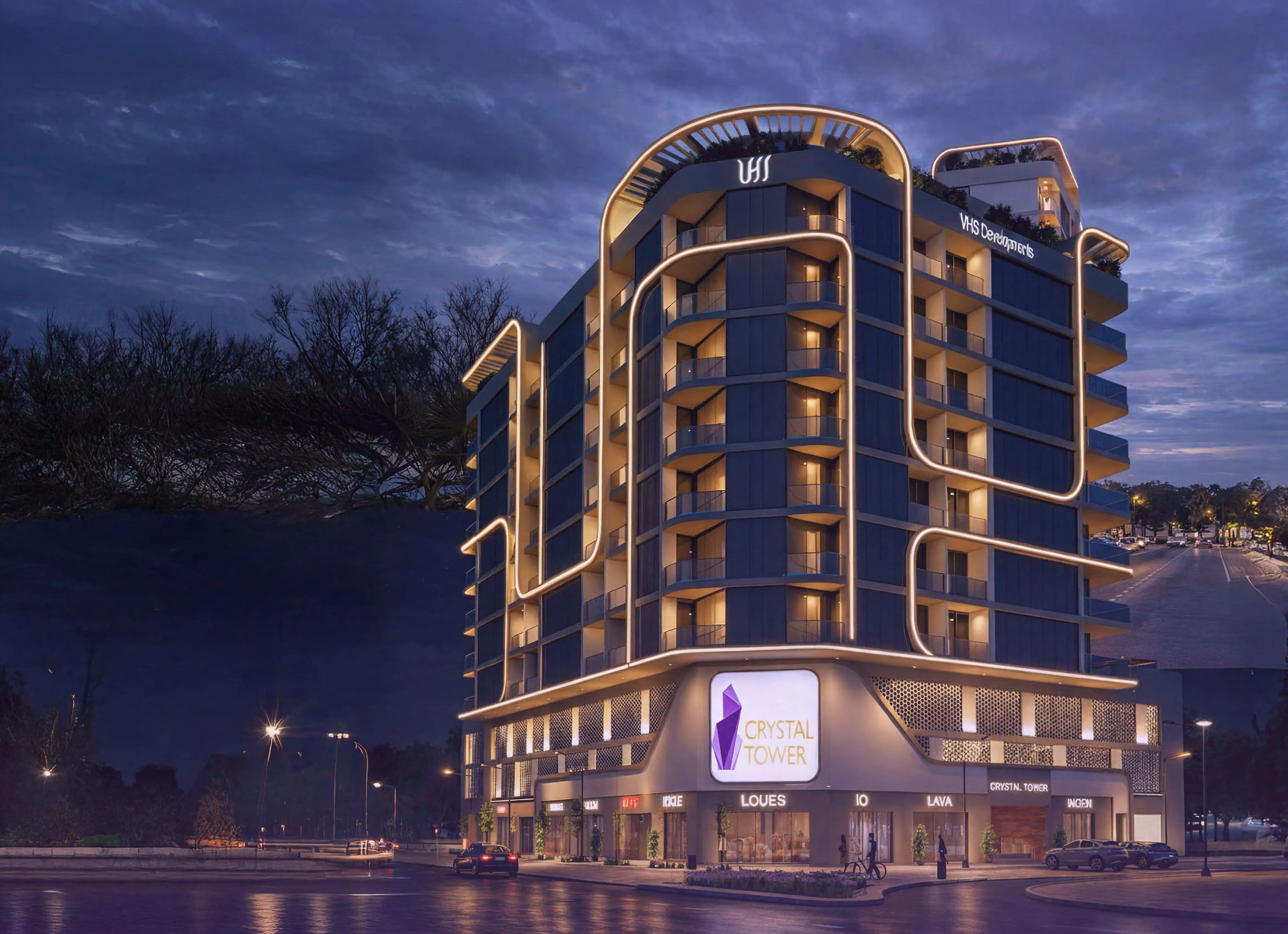 Crystal Tower by VHS, Warsan 1