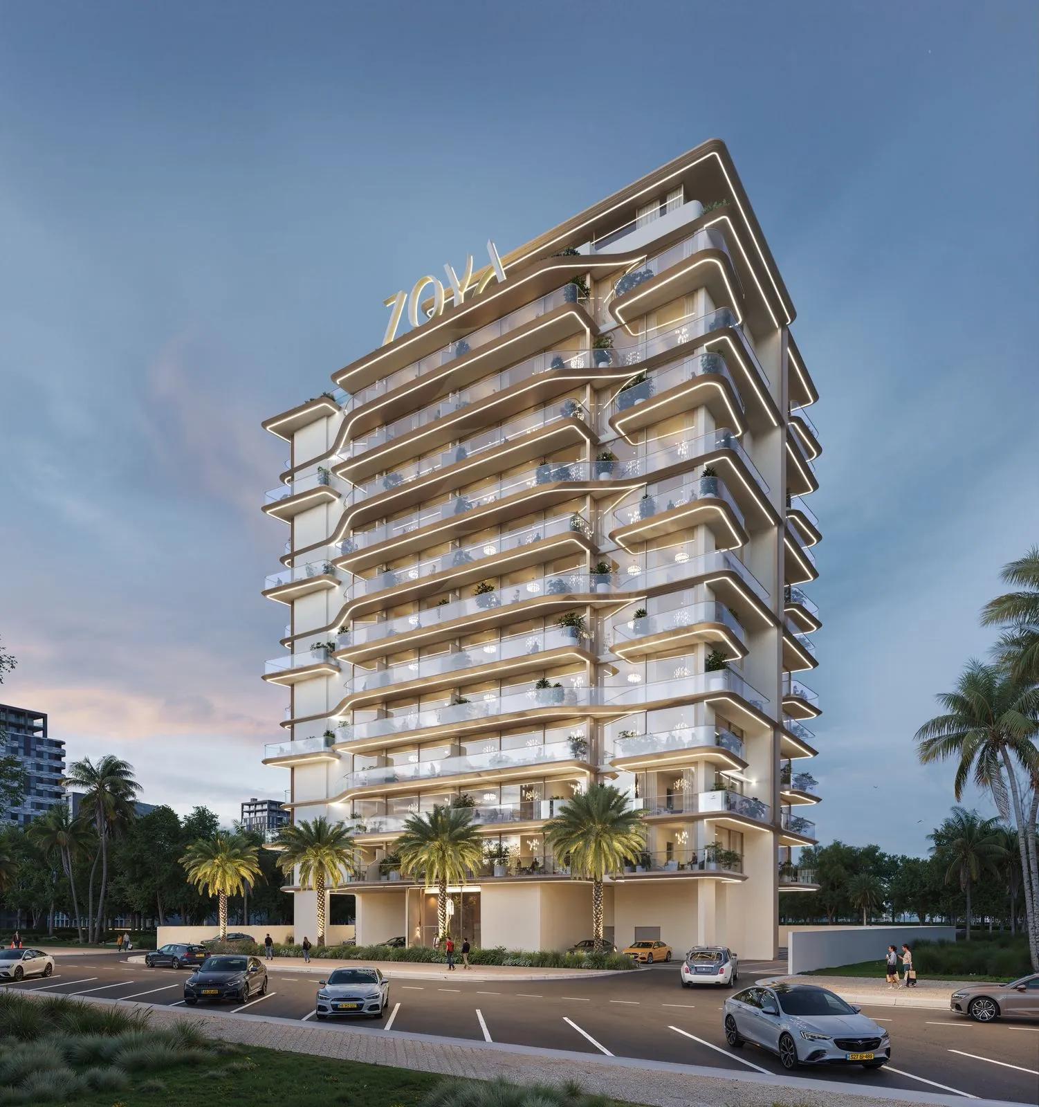 Izel by Zoya, Dubai Land Residence Complex