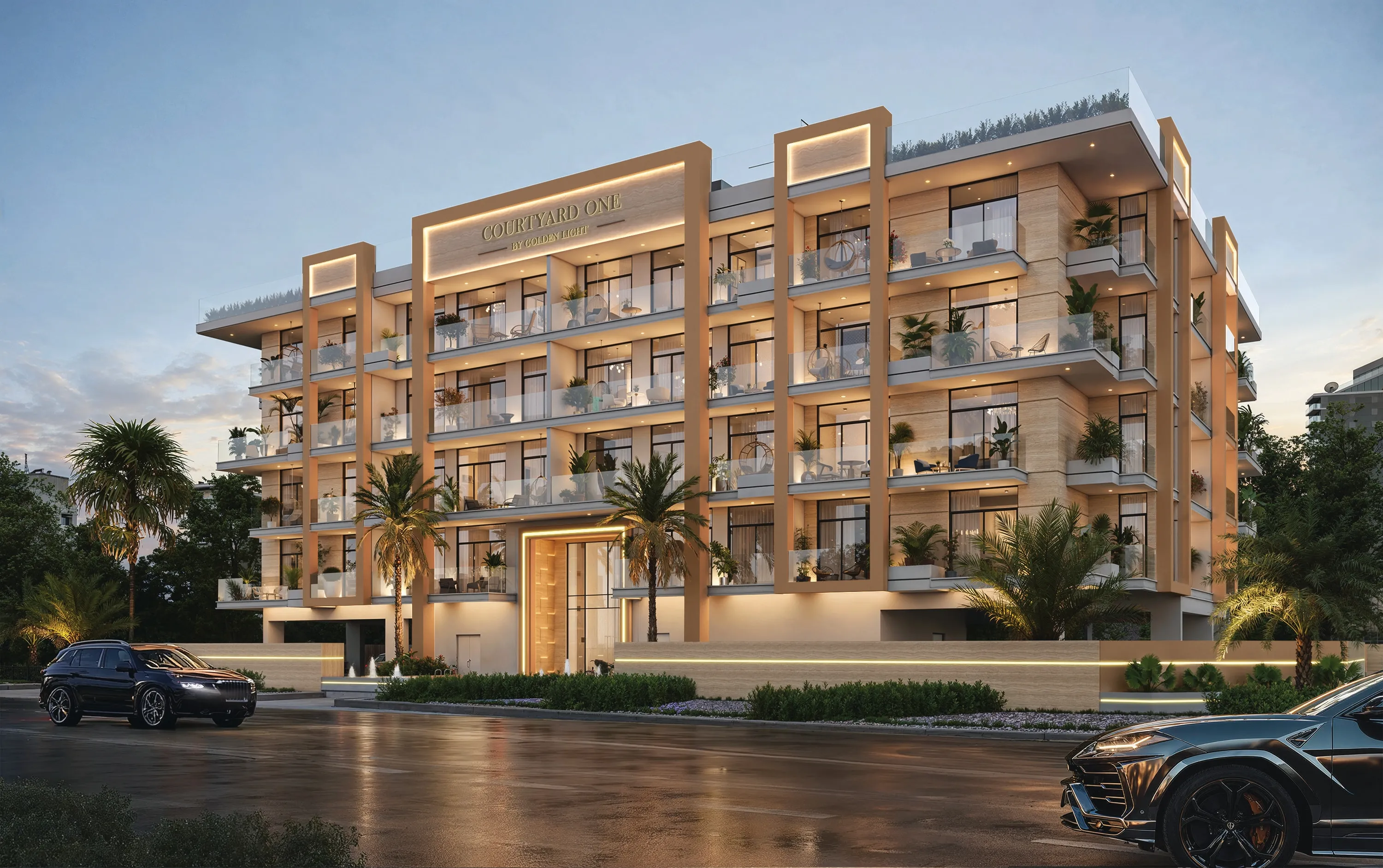 Courtyard One by Golden Light Real Estate Developments, Dubai South