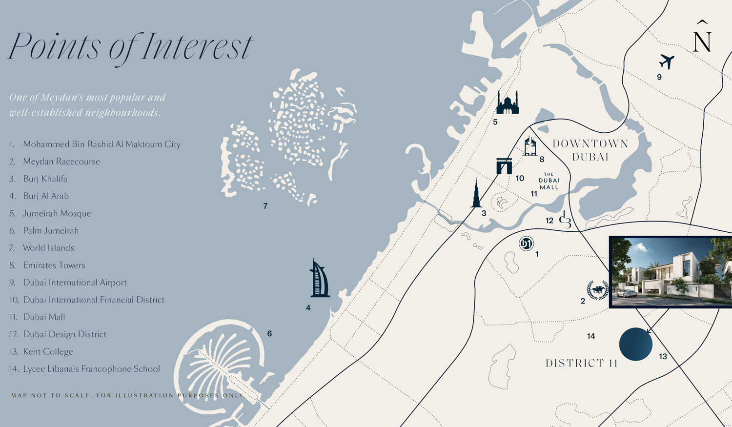 Opal Gardens by Nakheel, MBR District 11 (Meydan South) 2