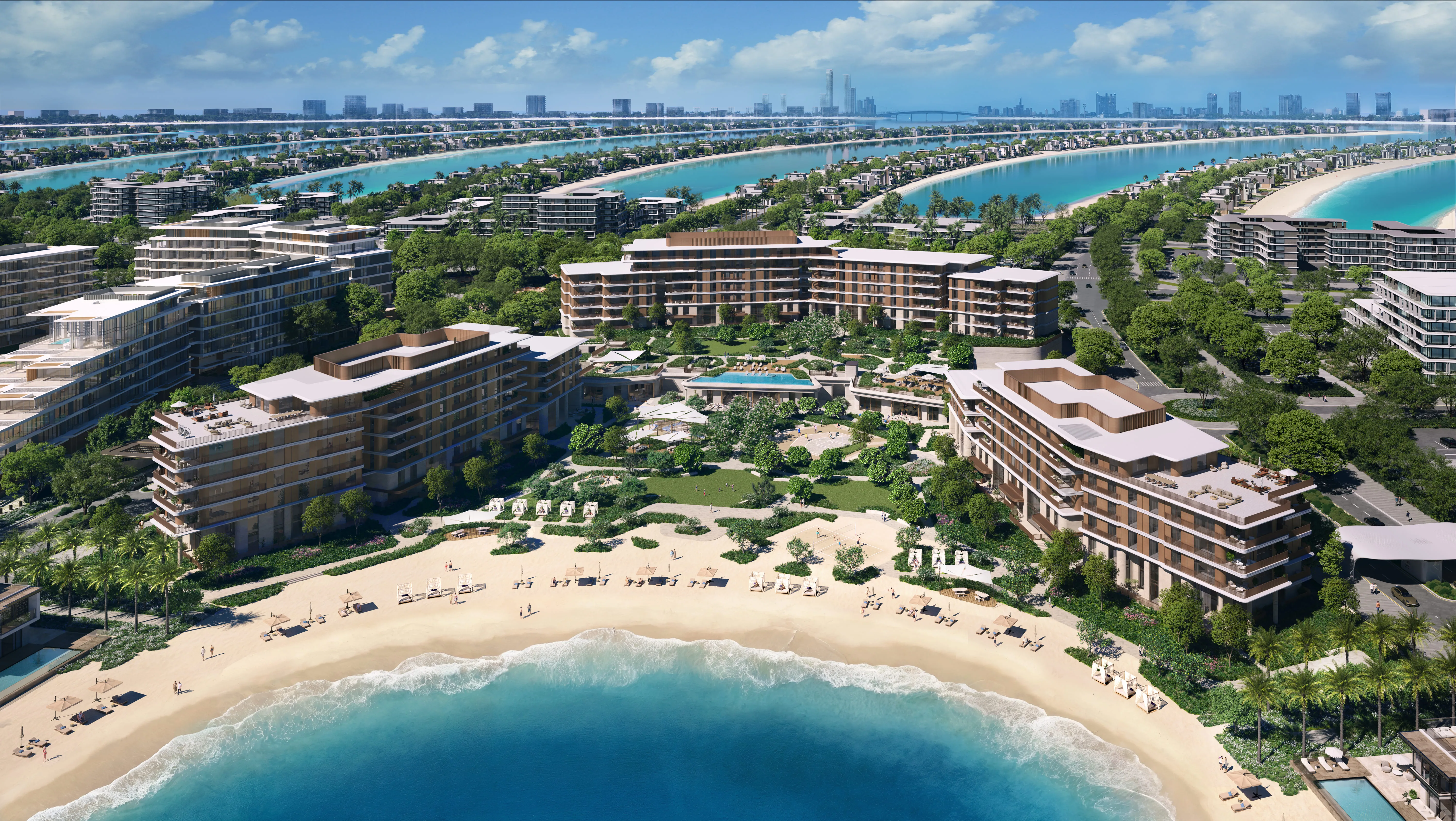 Palm Central Private Residences Phase 2, The Palm Jebel Ali Waterhomes - Show Village