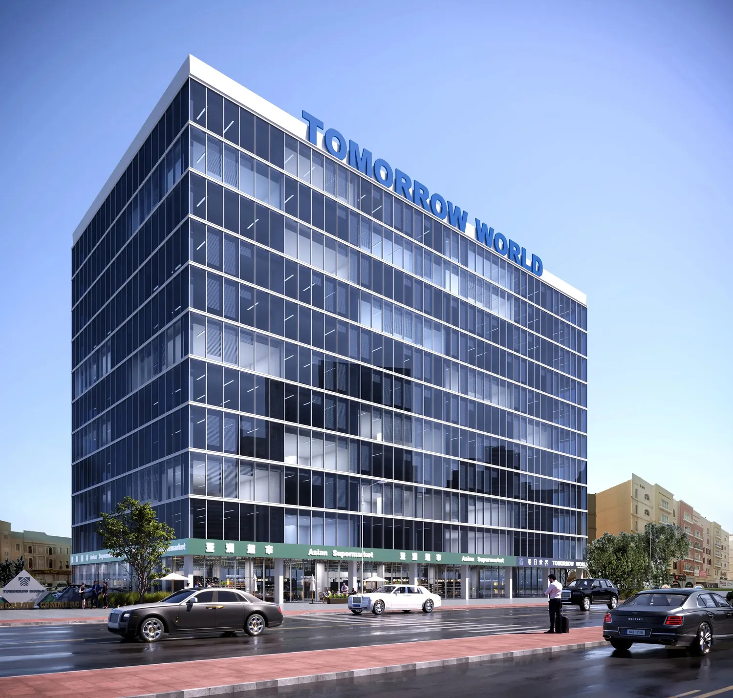 Tomorrow Commercial Tower, Warsan 1