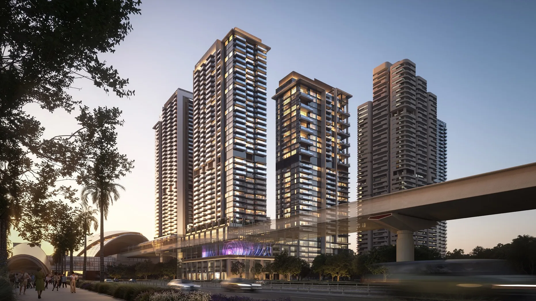 Avenue Park Towers 2 at Wasl 1, Bur Dubai