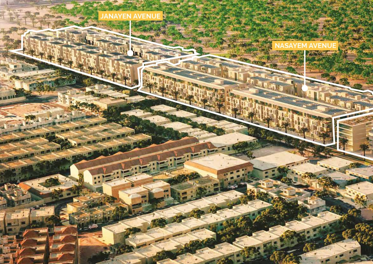 Janayen Avenue by Dubai Investments Real Estate, Mirdif 2