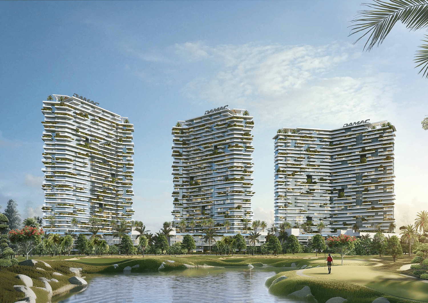 Golf Greens, Damac Hills