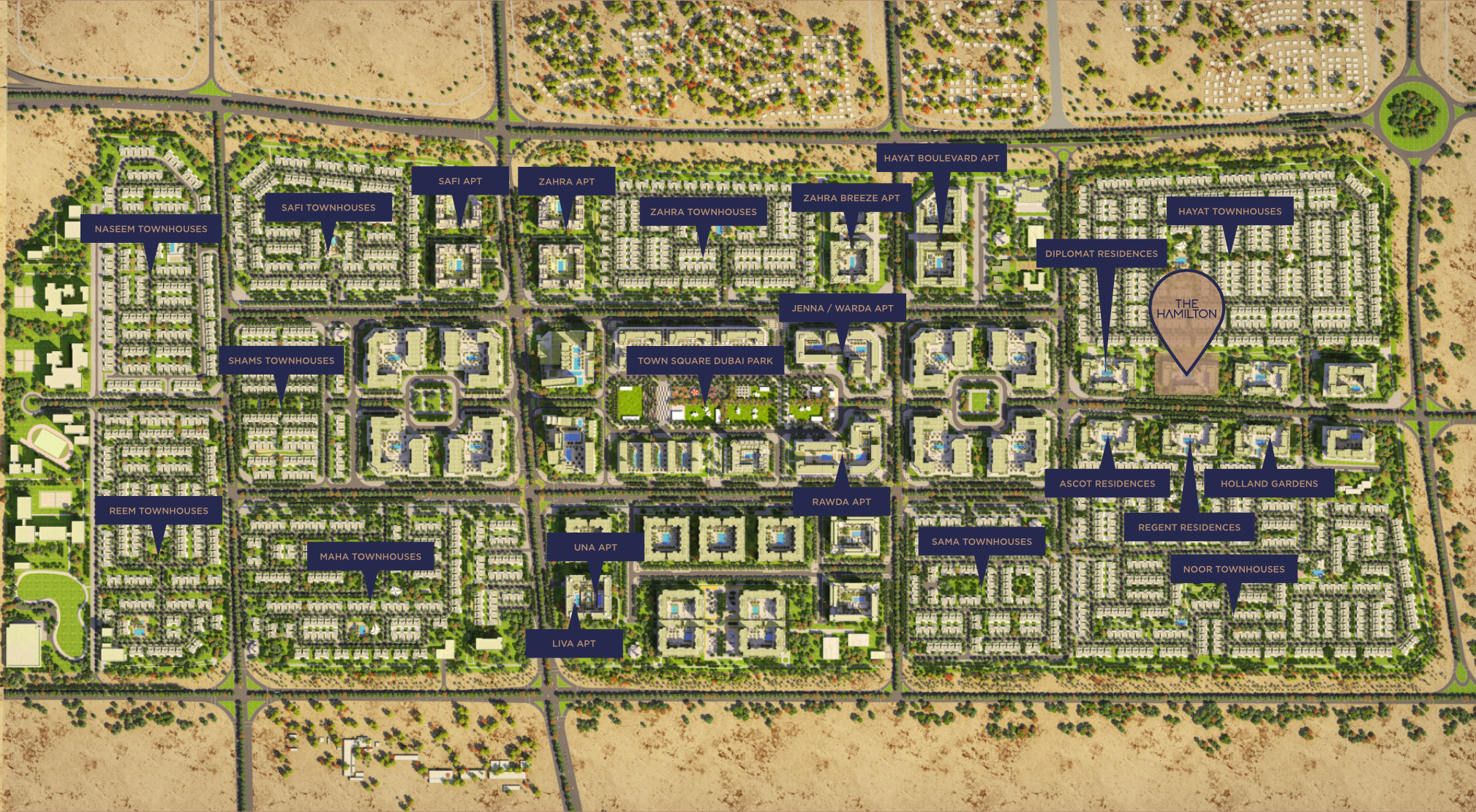 The Hamilton by Nshama Group, Town Square 2