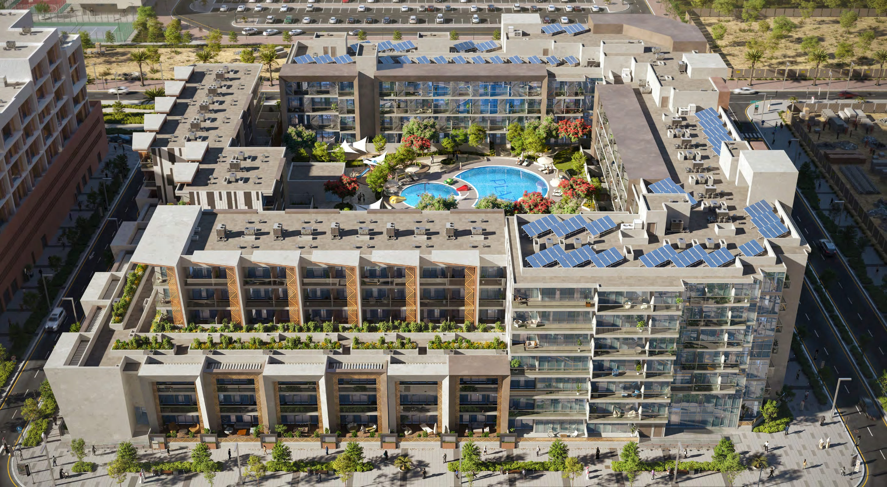 Plaza Reportage, Masdar City