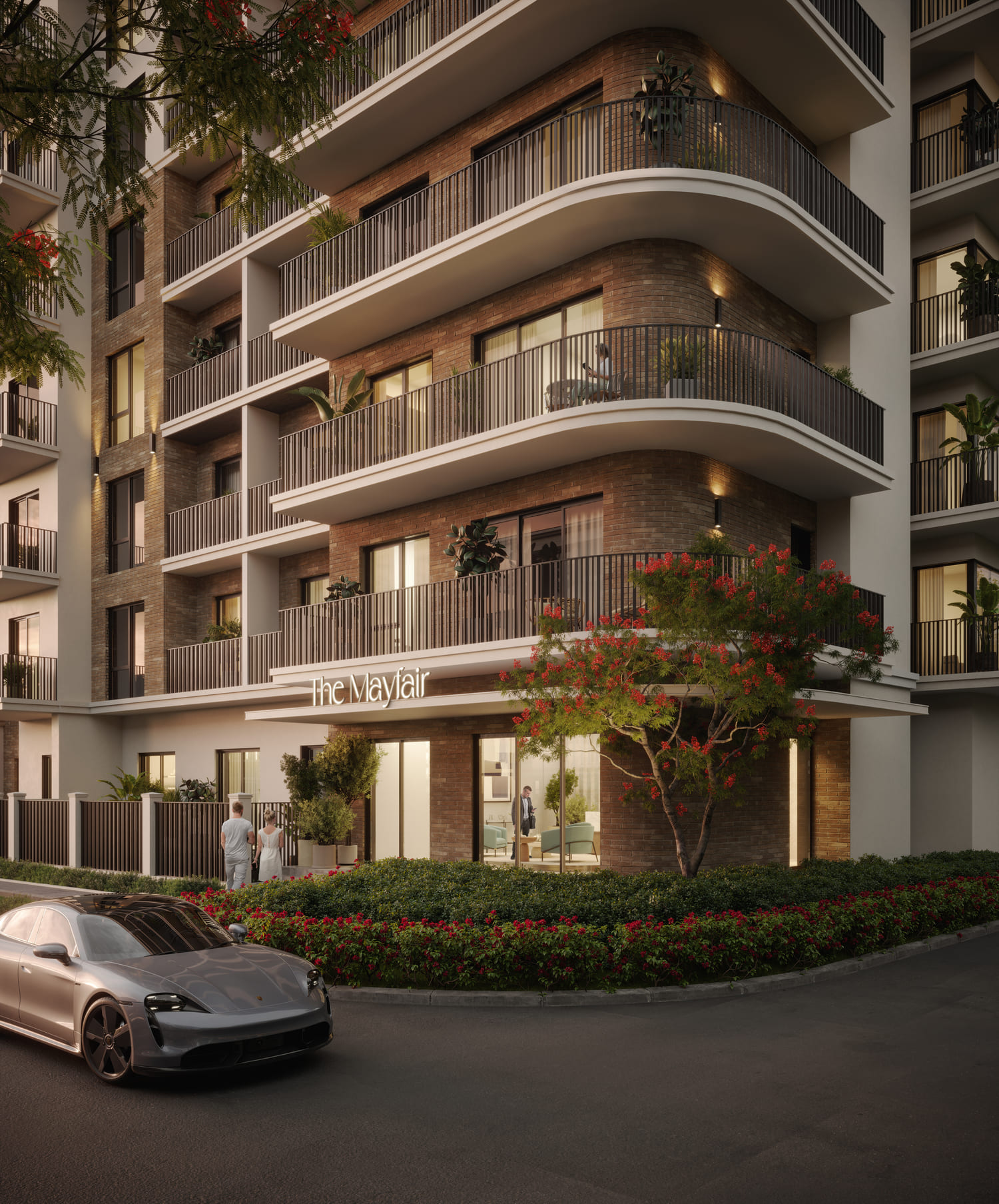 Mayfair Residence, Town Square