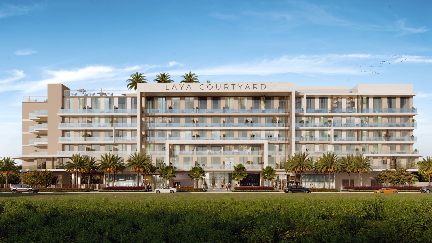 Laya Courtyard by Laya Developers (Akshara Global), Dubai Studio City