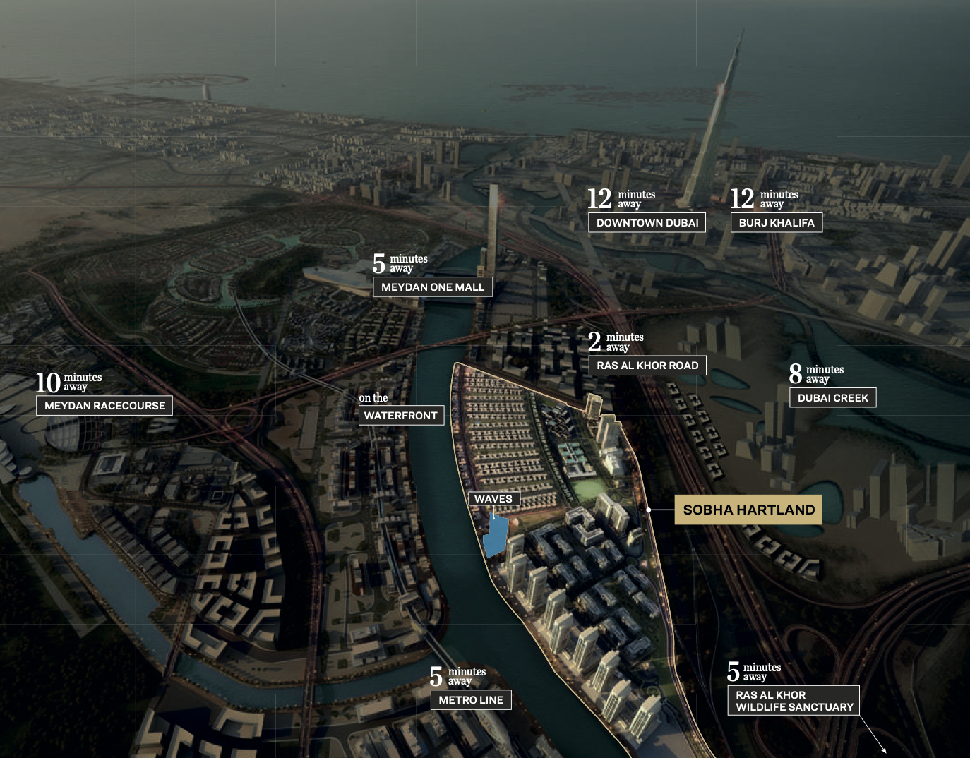 Waves Opulence by Sobha, Sobha Hartland 2